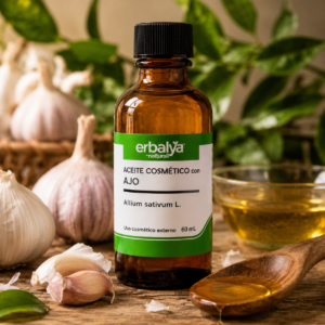 Aceite cosmético con Ajo 60 mL