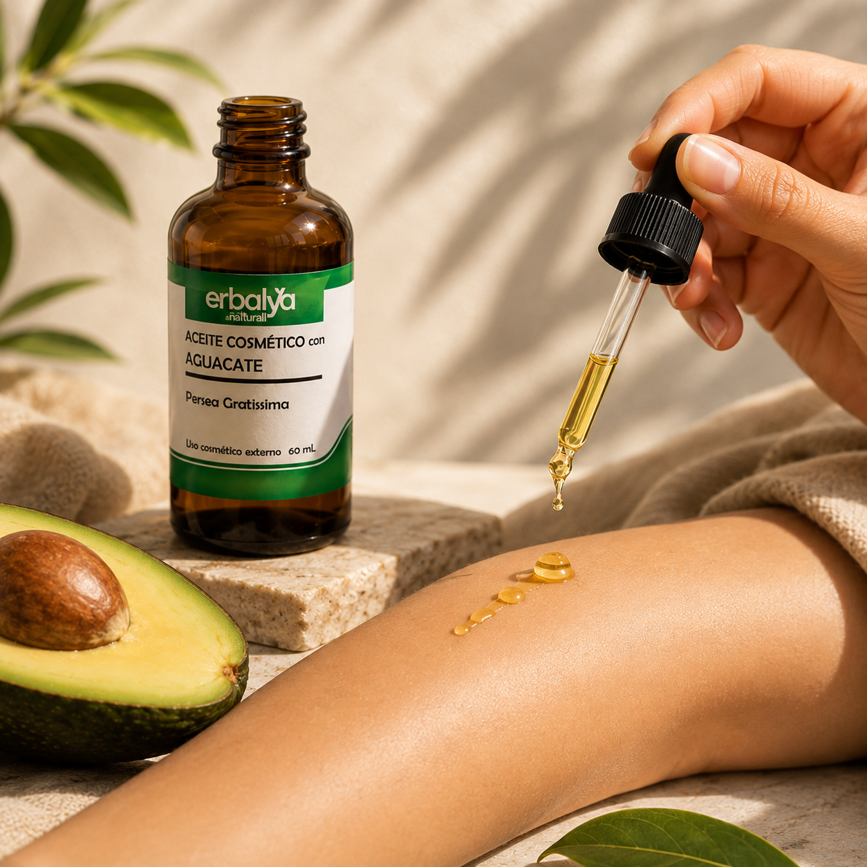 Aceite cosmético con Aguacate 60 mL - Imagen 5