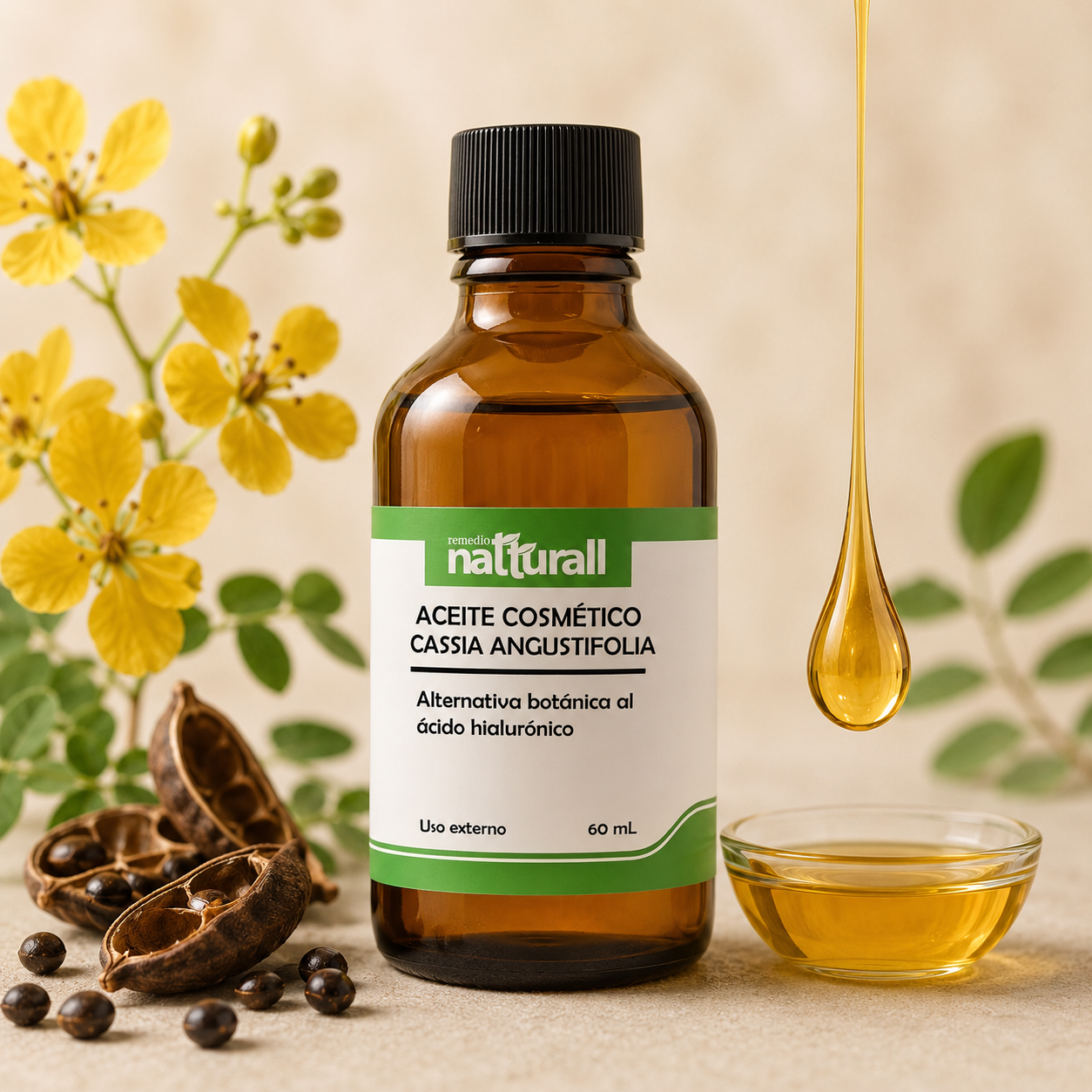 Aceite cosmético de Sen 60 mL
