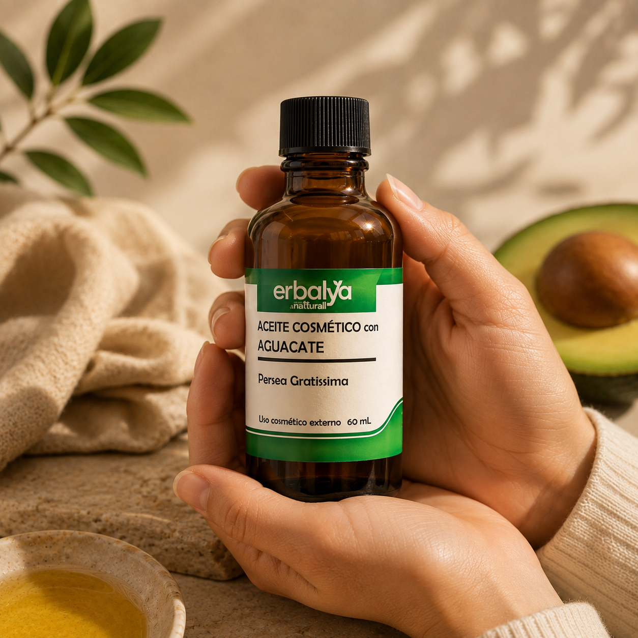 Aceite cosmético con Aguacate 60 mL - Imagen 8