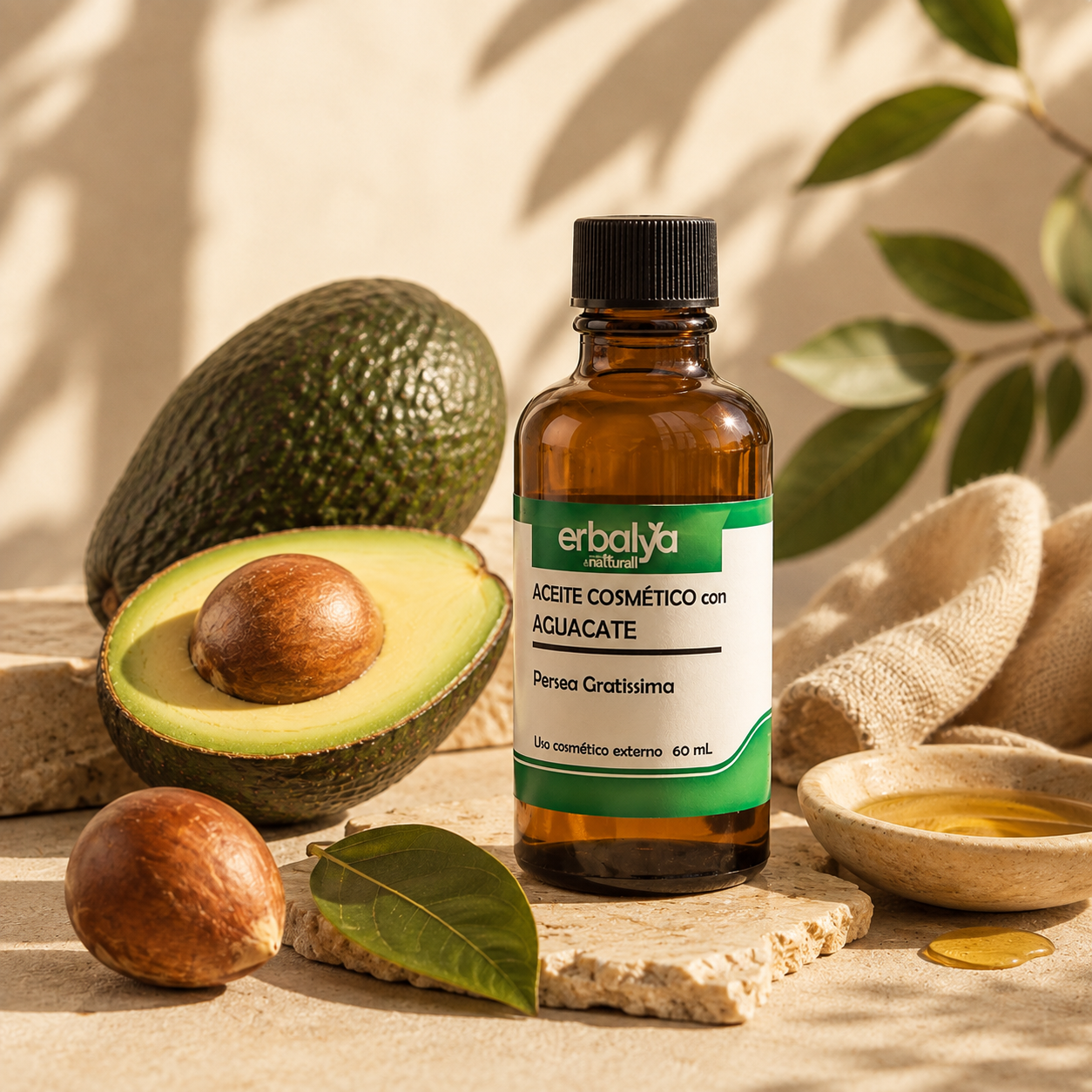 Aceite cosmético con Aguacate 60 mL - Imagen 2