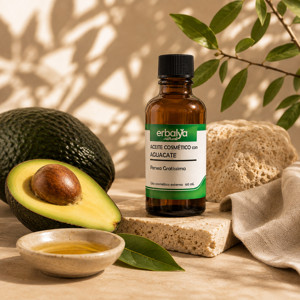 Aceite cosmético con Aguacate 60 mL - Imagen 9