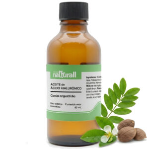 Aceite de Ácido Hialurónico 60 ml - Extracto Botánico de Cassia Angustifolia