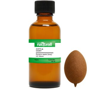 Aceite de mamey 60 ml embellece piel, cabello, pestañas, cejas y barba