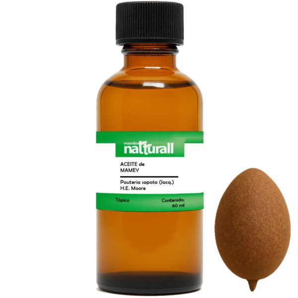 Aceite de mamey 60 ml embellece piel, cabello, pestañas, cejas y barba