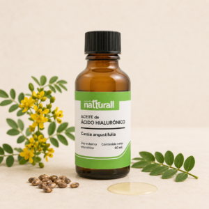 Aceite de ácido hialurónico de cassia angustifolia · 60 mL