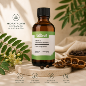 Aceite de ácido hialurónico de cassia angustifolia · 60 mL