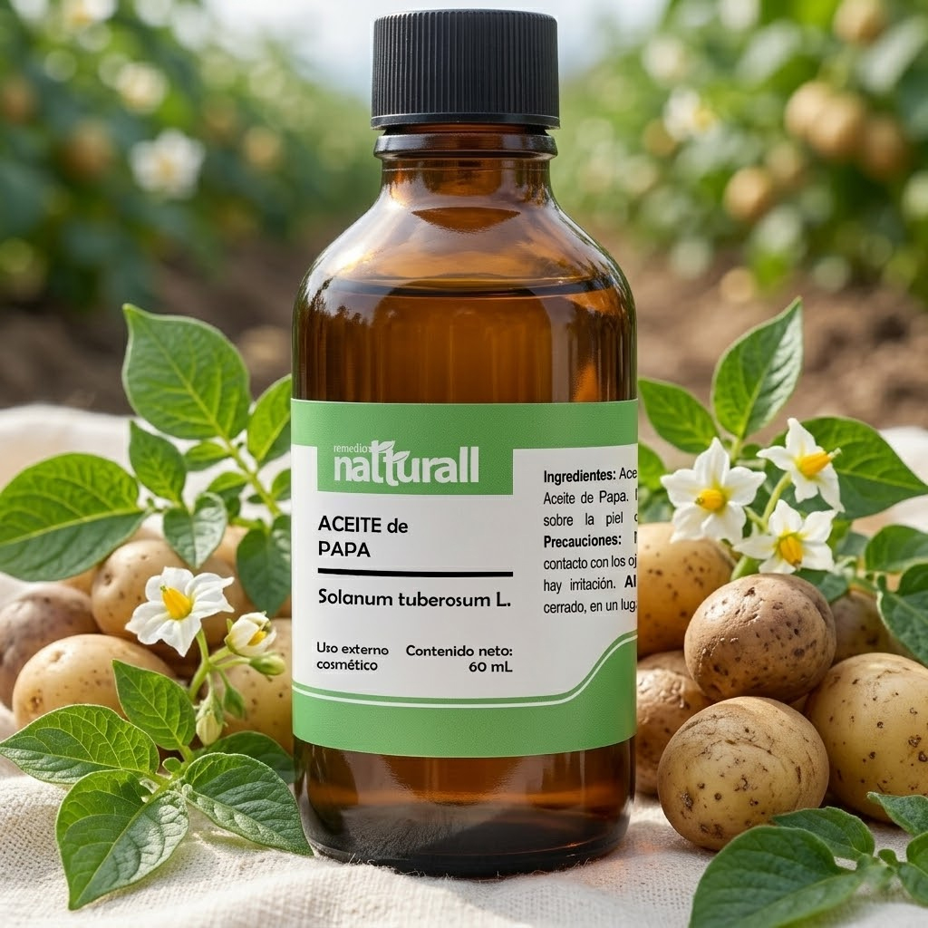 Aceite de papa 60ml - Luminosidad y suavidad - Imagen 4