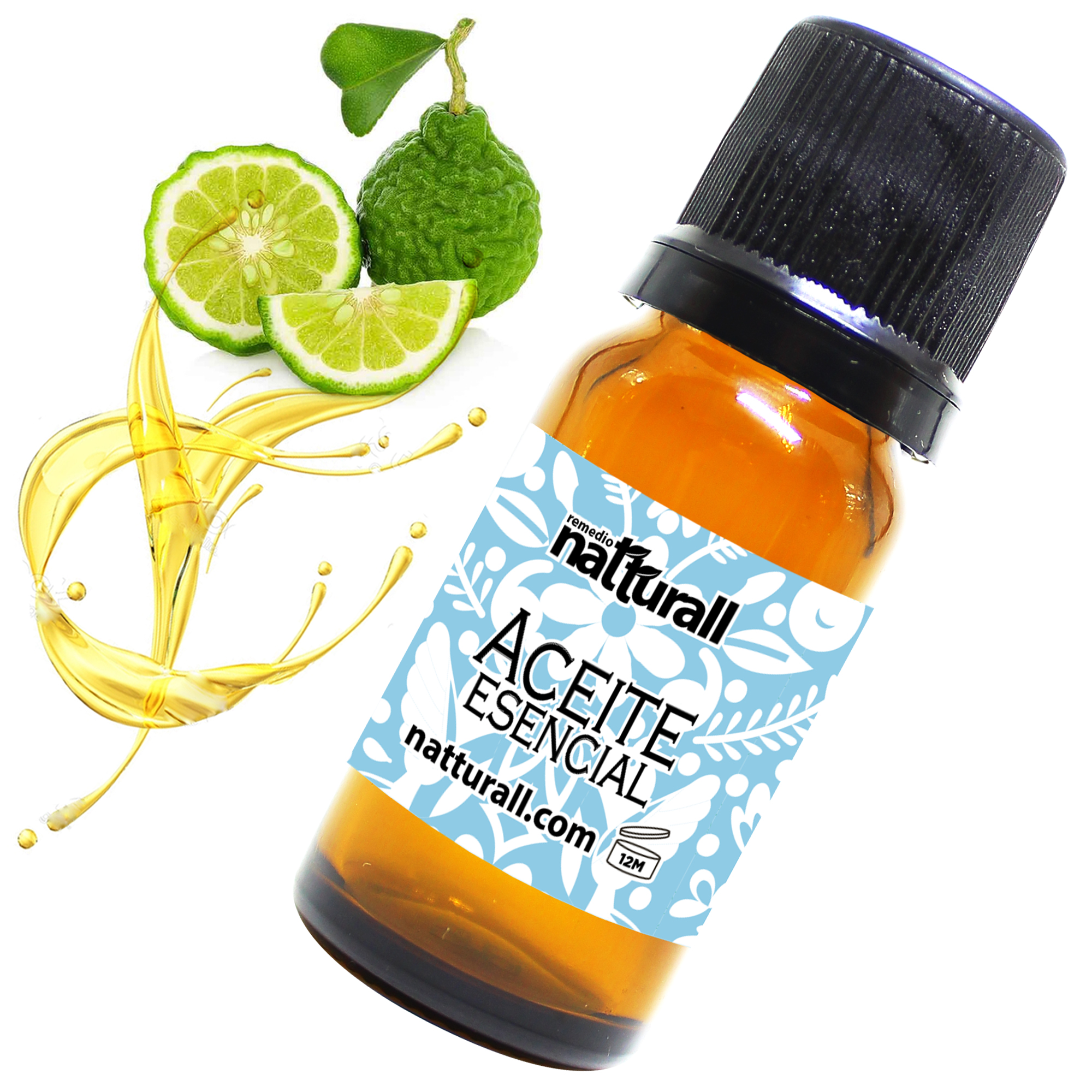 Aceite Esencial De Bergamota Ml Remedio Natturall