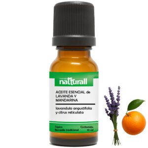 Aceite esencial anti estrés (lavanda y mandarina) 10 ml