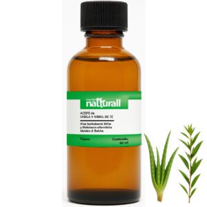 Aceite de sábila y árbol de té 60 ml