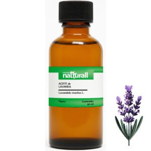 Aceite de lavanda 60 ml repara, limpia y relaja tu piel y cabello