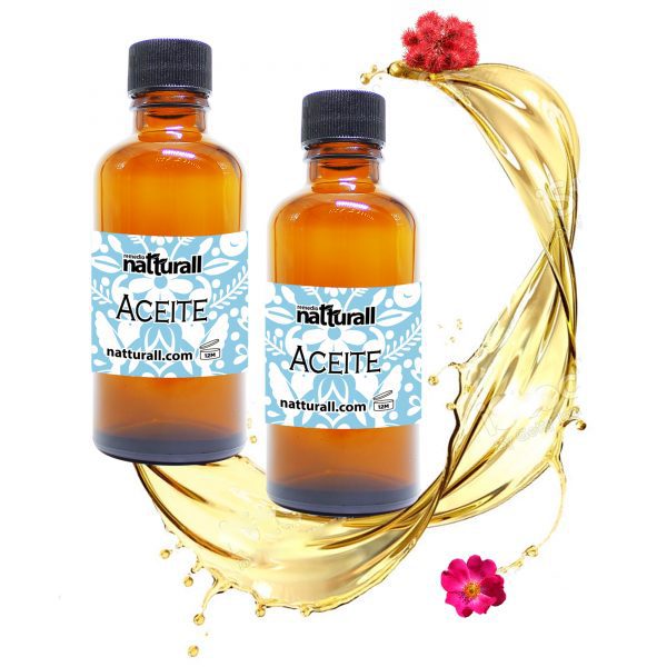 Aceite de ricino 60 ml + aceite de rosa mosqueta 60 ml