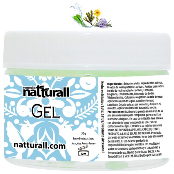 Gel de algas, aloe, árnica y romero 50 g